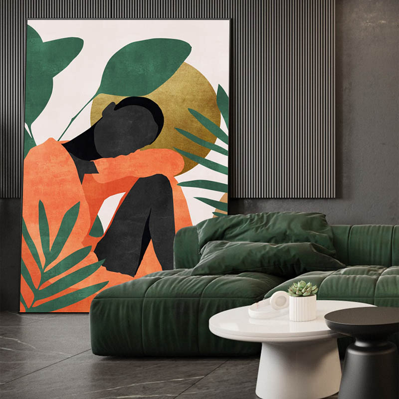 Abstract figures created by artist artists