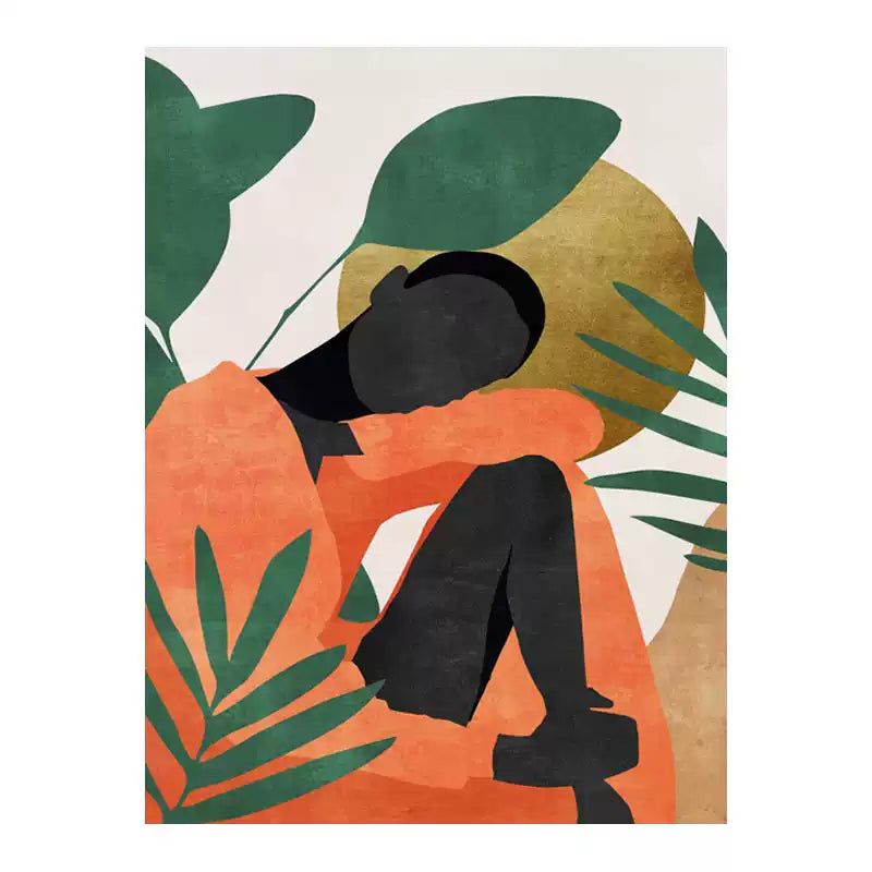 Abstract figures created by artist artists