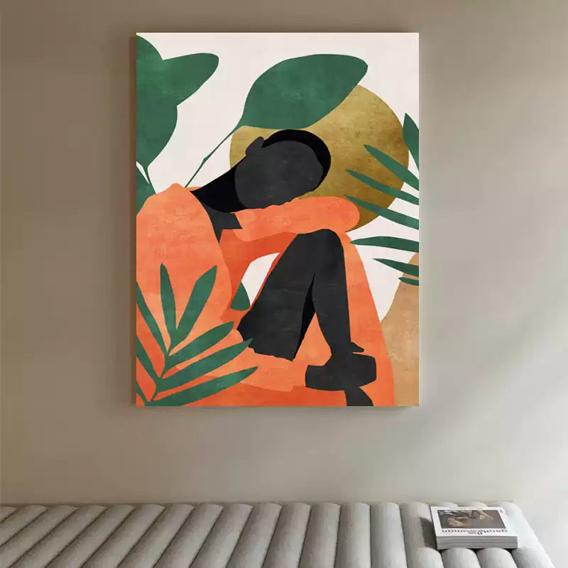 Abstract figures created by artist artists