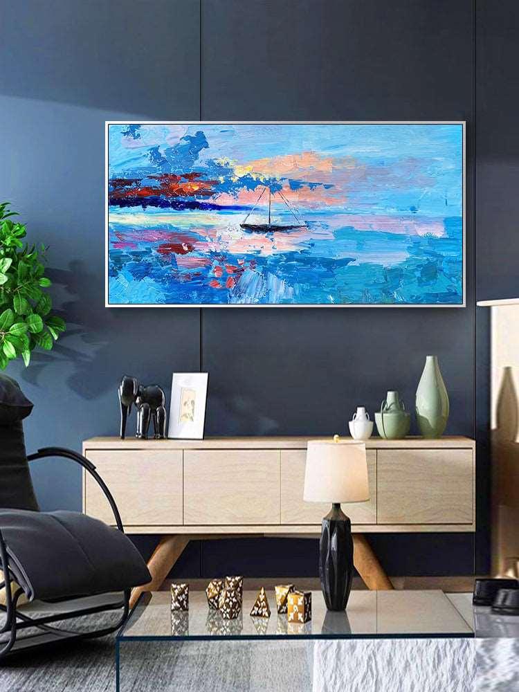 Sailboat Art Seascape Art。