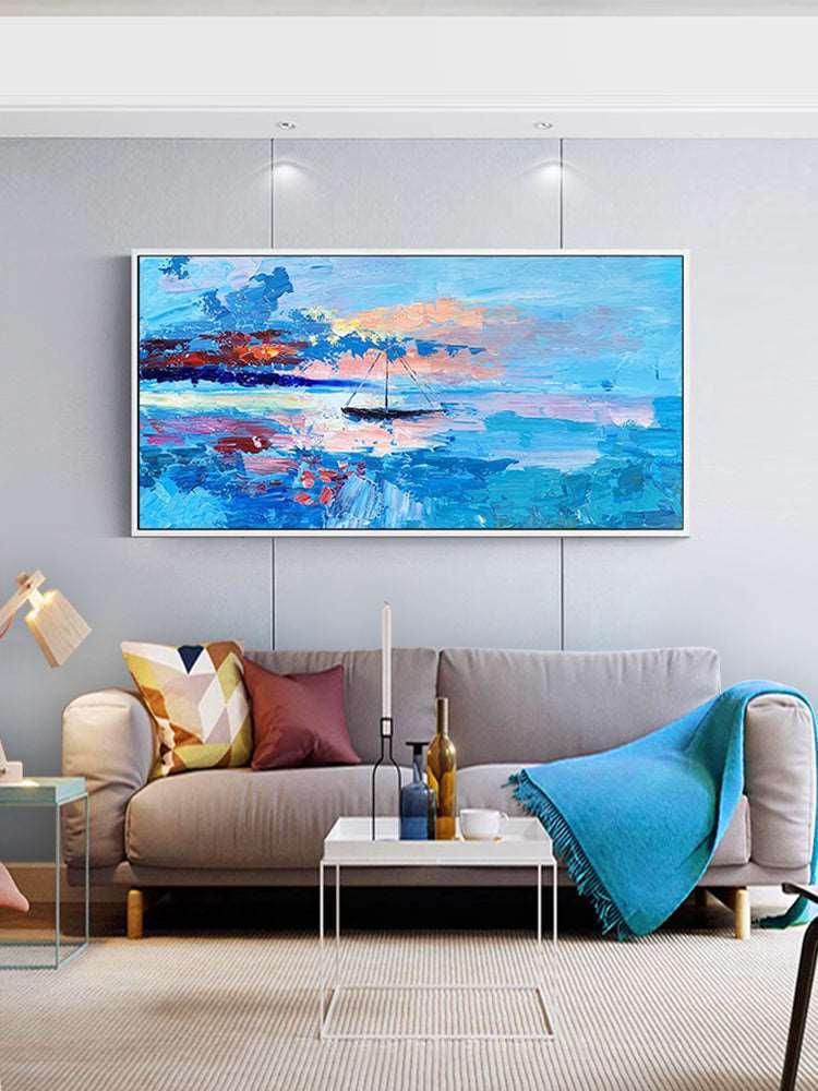 Sailboat Art Seascape Art。