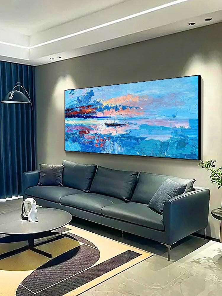 Sailboat Art Seascape Art。
