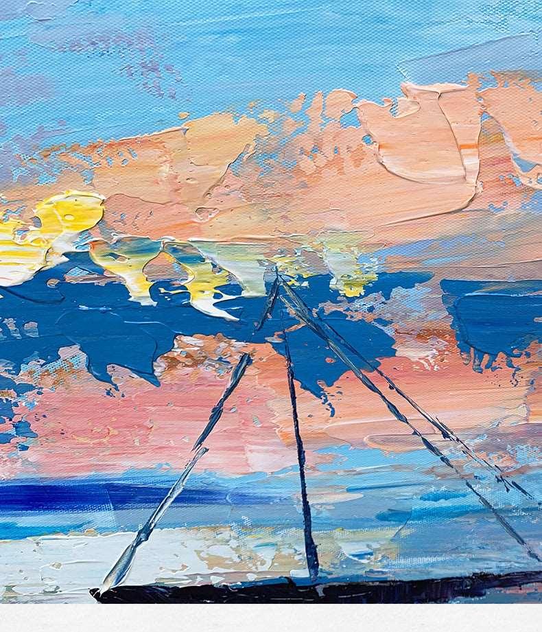 Sailboat Art Seascape Art。