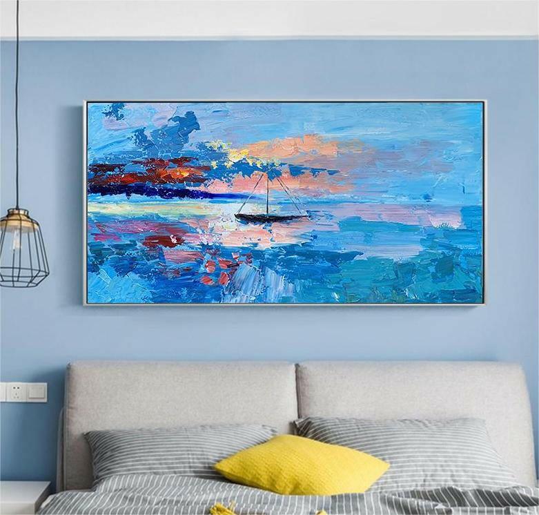 Hand-Painted Sailboat Art: Seascape Art by Skilled Artists - My Store