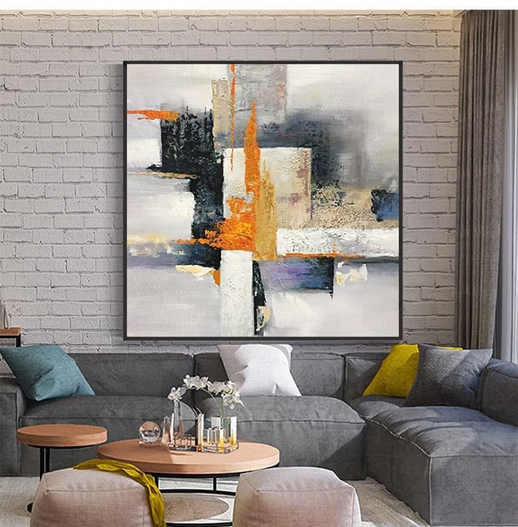 Abstract painting artwork stores art online