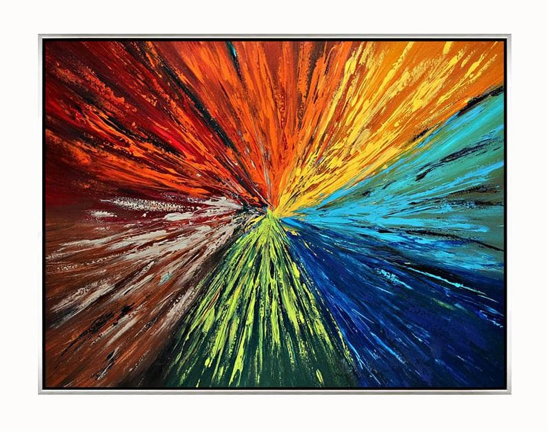 Original art colorful painting
