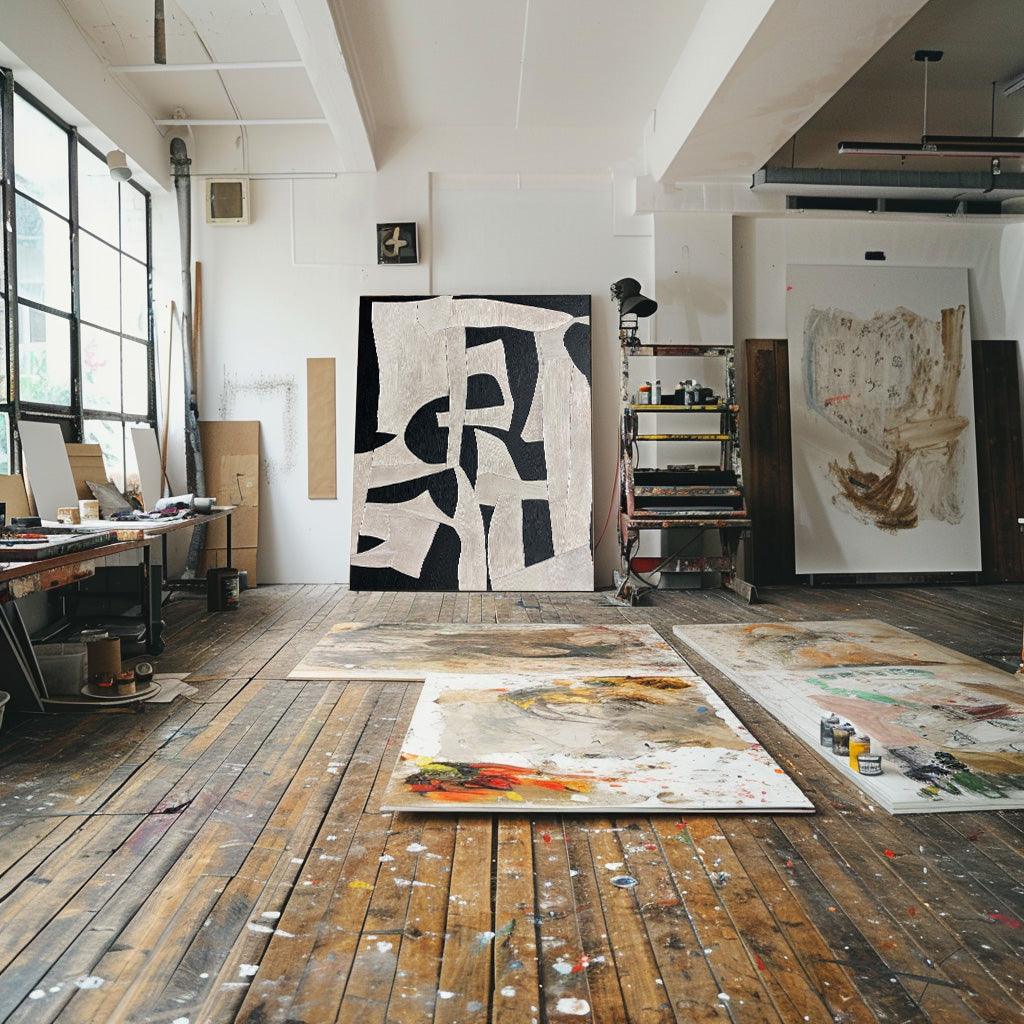 Modern Abstract Painting - LeYiGallery