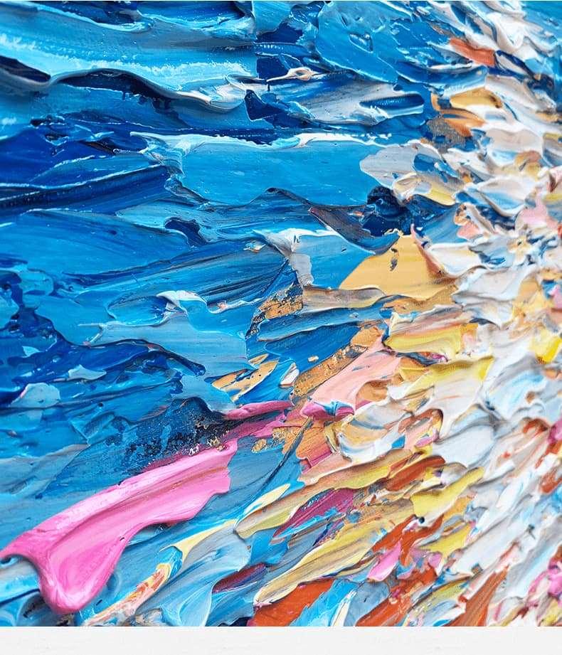 Seascape Painting Abstract Art
