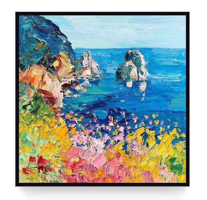Capri, Wall Art Prints, Amalfi Coast, Canvas Art