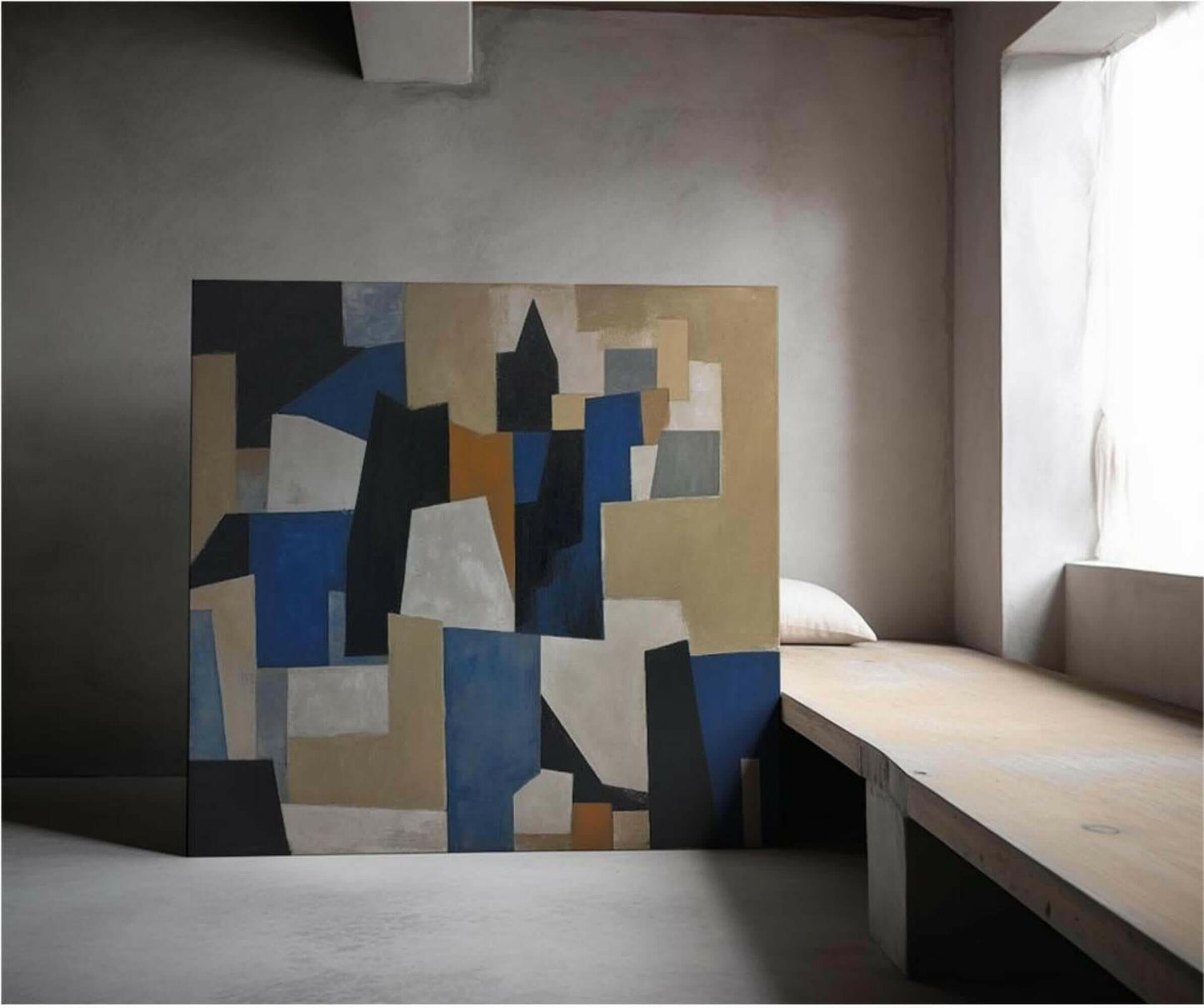 Colored squares on canvas - My Store