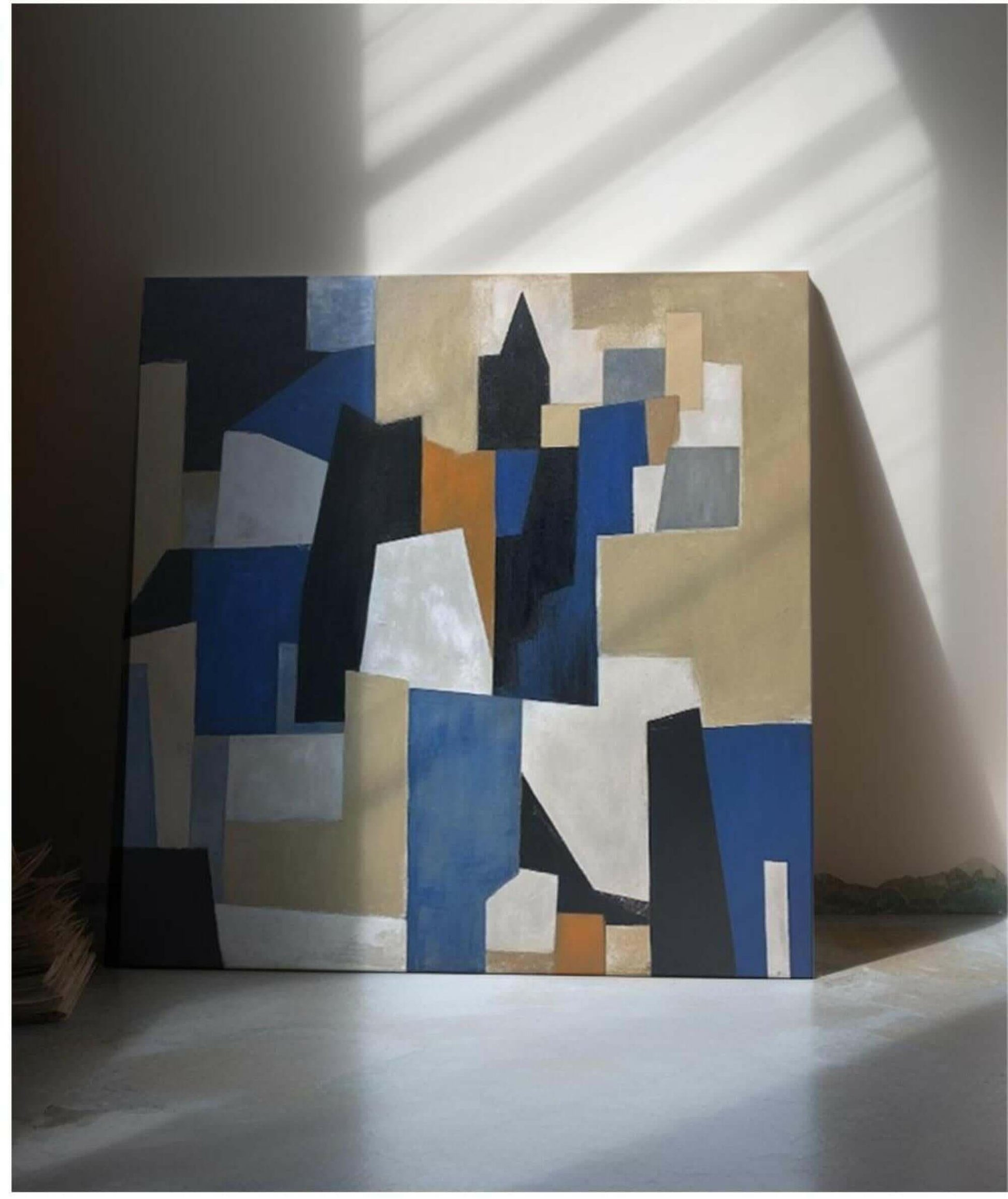 Colored squares on canvas - My Store