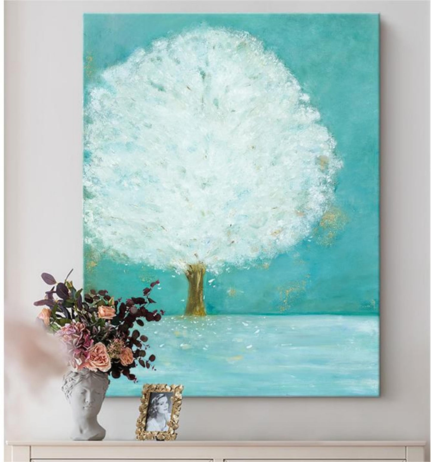 Big abstract art Tree painting Painting online art gallery - LeYiGallery