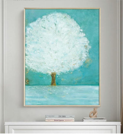 Big abstract art Tree painting Painting online art gallery - LeYiGallery