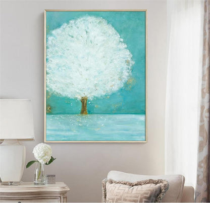 Big abstract art Tree painting Painting online art gallery - LeYiGallery