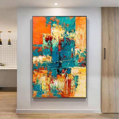 Dream on canvas Original Art Abstract Art Boho Wall Art LeYiGallery