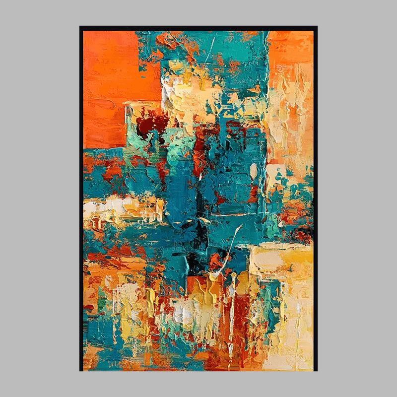 Dream on canvas Original Art Abstract Art Boho Wall Art LeYiGallery