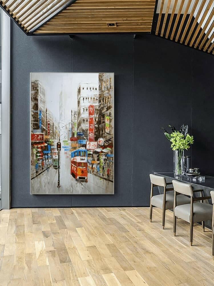 Romantic City Street View Art: Free Shipping & Exquisite Gifts - My Store