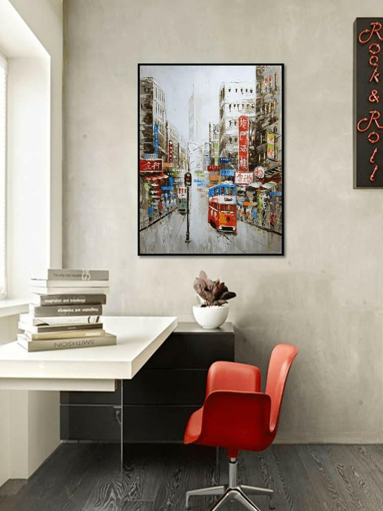 Romantic City Street View Art: Free Shipping & Exquisite Gifts - My Store