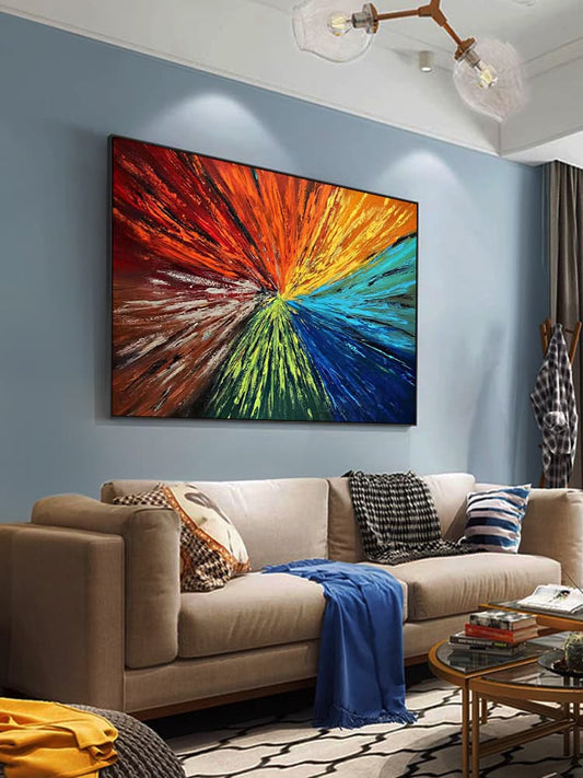 Original art colorful painting
