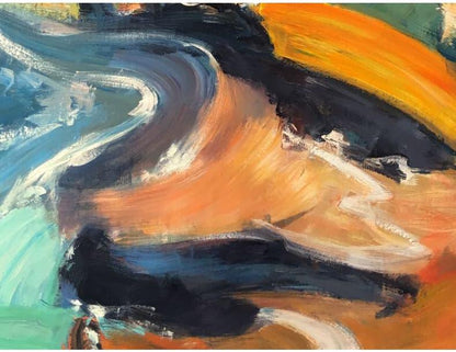 Flowing Colors Colorful Painting Wall Art Home decor - My Store