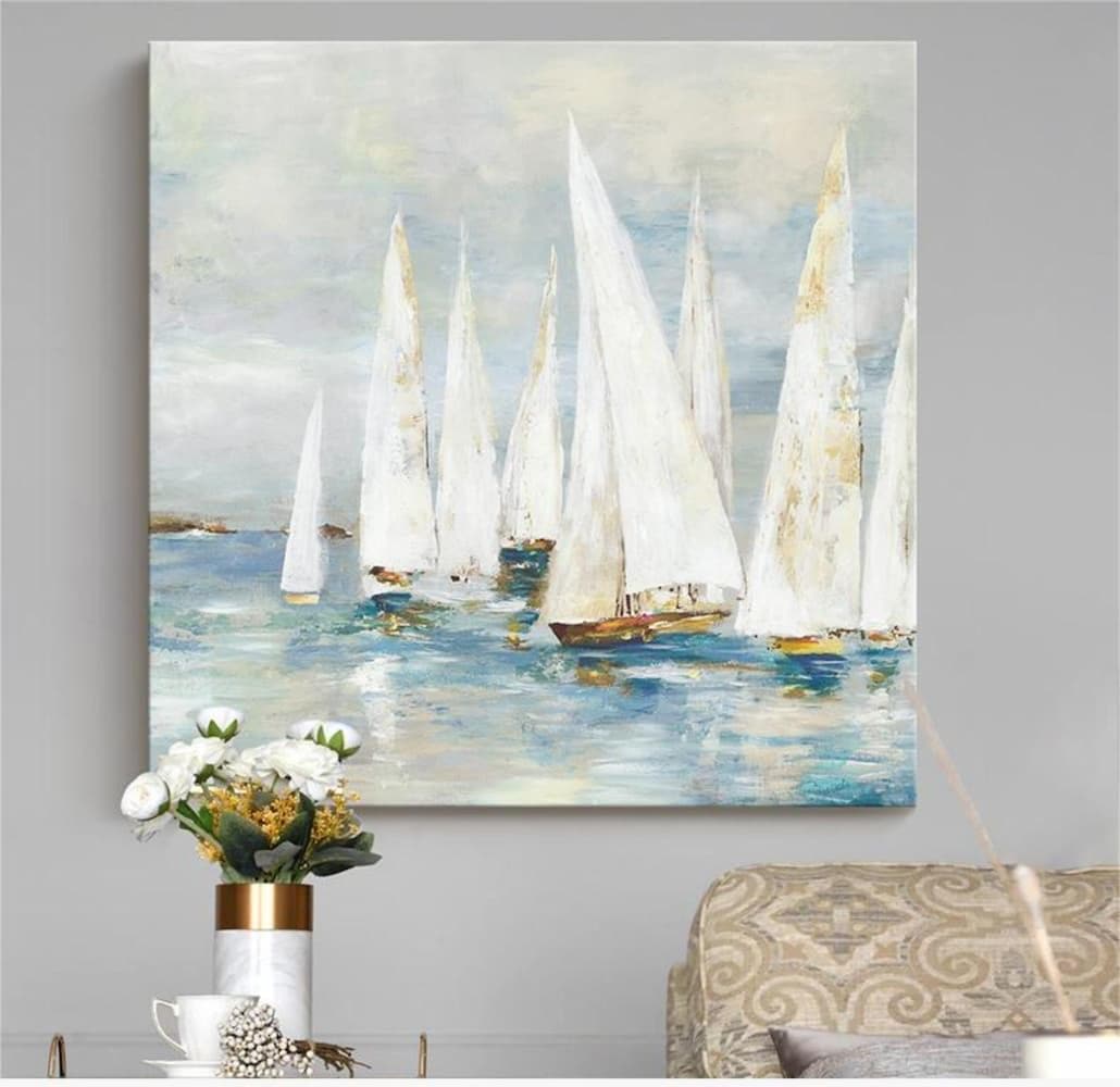 Abstract art sailing ship sailingArt in gallery - LeYiGallery