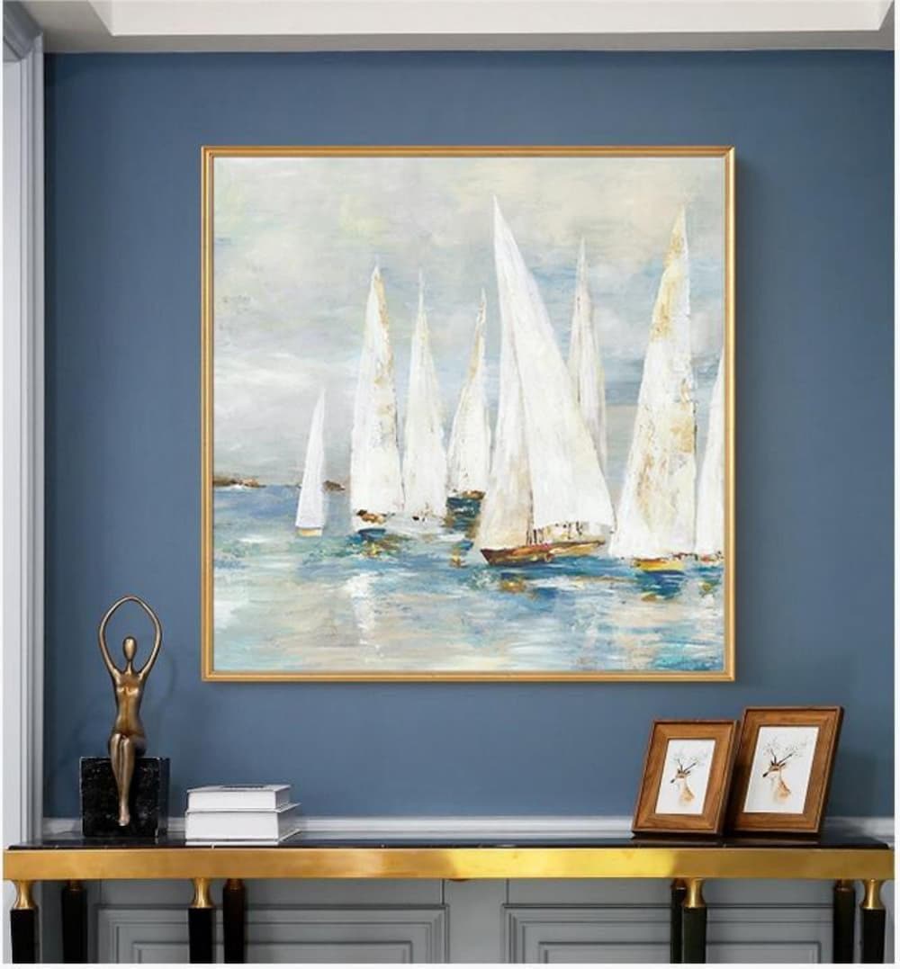 Abstract art sailing ship sailingArt in gallery - LeYiGallery